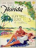 Travel Poster - Florida-The Saturday Evening Post-Giclee Print