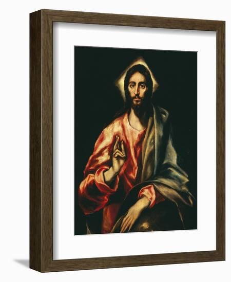 The Savior-El Greco-Framed Giclee Print