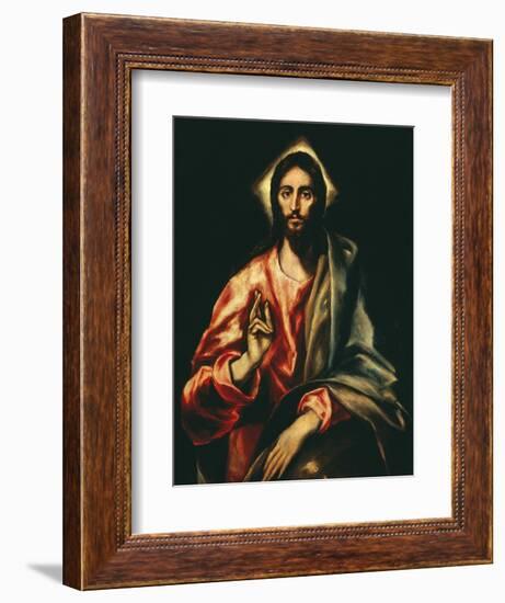 The Savior-El Greco-Framed Giclee Print