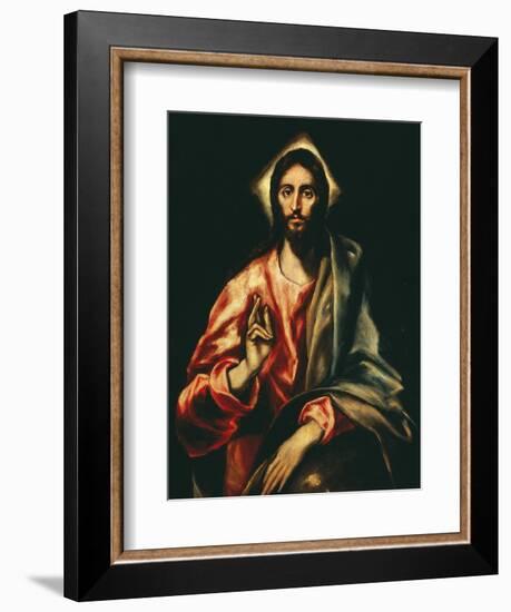 The Savior-El Greco-Framed Giclee Print