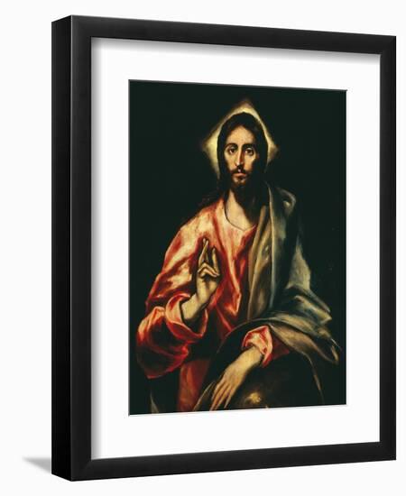 The Savior-El Greco-Framed Giclee Print