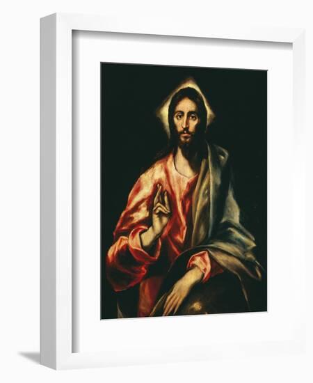 The Savior-El Greco-Framed Giclee Print