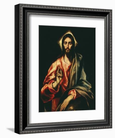 The Savior-El Greco-Framed Giclee Print