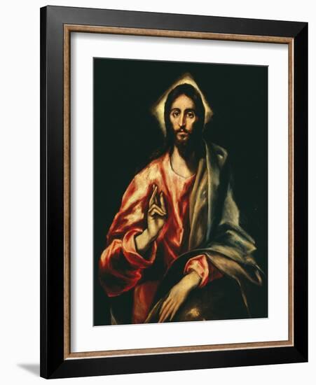 The Savior-El Greco-Framed Giclee Print