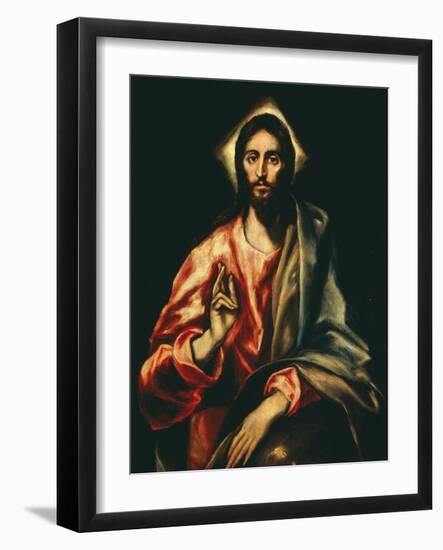 The Savior-El Greco-Framed Giclee Print