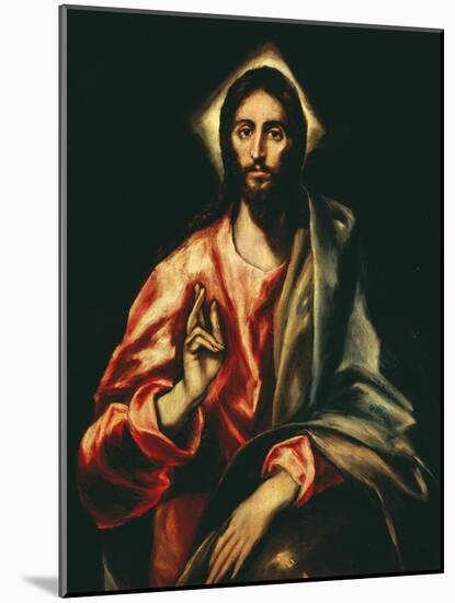 The Savior-El Greco-Mounted Giclee Print