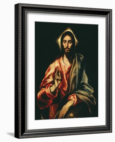 The Savior-El Greco-Framed Giclee Print