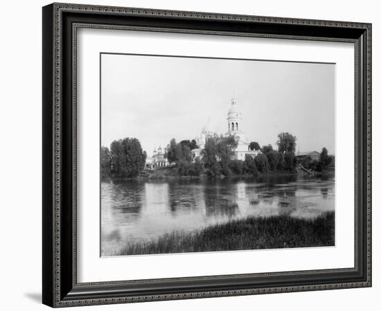 The Saviour Cathedral (The Old Fair Cathedra), Nizhny Novgorod, Russia, 1896-Maxim Dmitriev-Framed Giclee Print