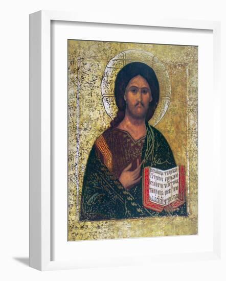 The Saviour-null-Framed Art Print