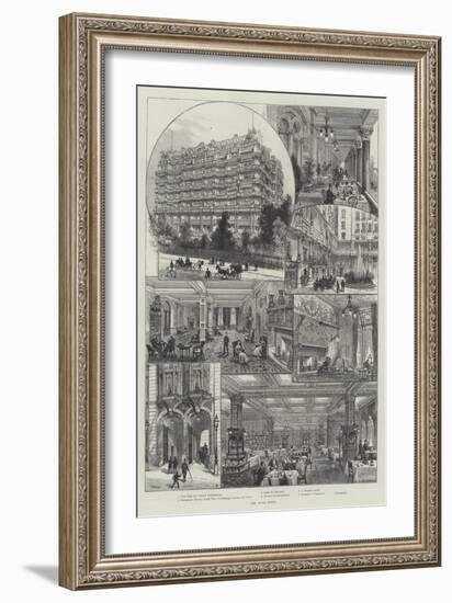 The Savoy Hotel-Frank Watkins-Framed Giclee Print