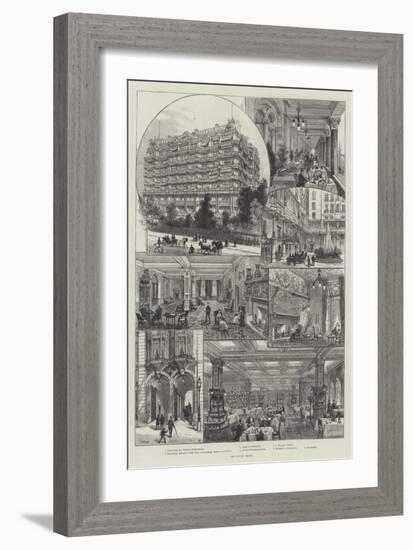 The Savoy Hotel-Frank Watkins-Framed Giclee Print