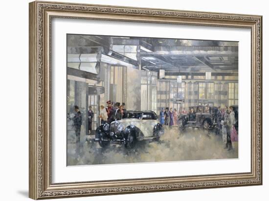 The Savoy-Peter Miller-Framed Giclee Print