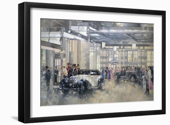 The Savoy-Peter Miller-Framed Giclee Print