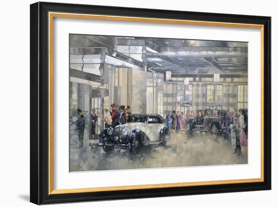 The Savoy-Peter Miller-Framed Giclee Print