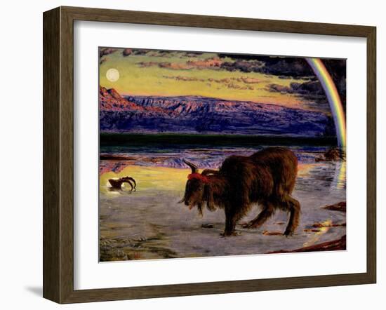 The Scapegoat, 1854-55-William Holman Hunt-Framed Giclee Print