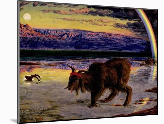 The Scapegoat, 1854-55-William Holman Hunt-Mounted Giclee Print