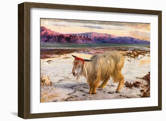 The Scapegoat, 1854 (Oil on Canvas)-William Holman Hunt-Framed Giclee Print