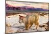 The Scapegoat, 1854 (Oil on Canvas)-William Holman Hunt-Mounted Giclee Print