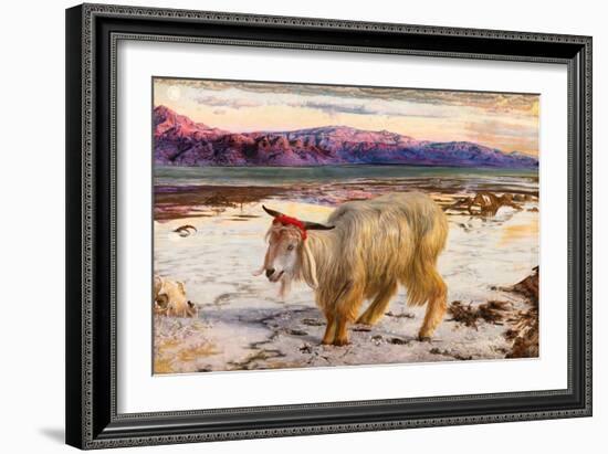 The Scapegoat, 1854 (Oil on Canvas)-William Holman Hunt-Framed Giclee Print