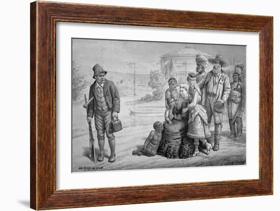 The Scapegrace of the Family, 'St. Stephen's Review Presentation Cartoon', May 15th 1886-Tom Merry-Framed Giclee Print