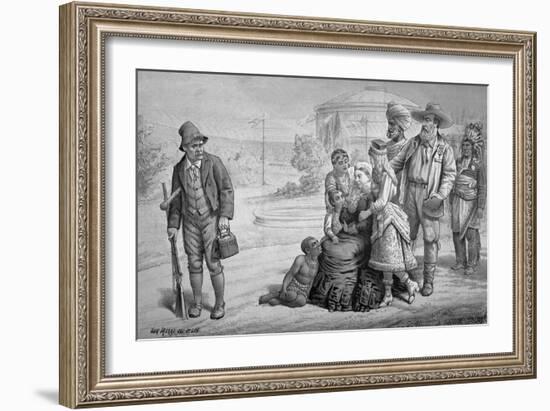 The Scapegrace of the Family, 'St. Stephen's Review Presentation Cartoon', May 15th 1886-Tom Merry-Framed Premium Giclee Print