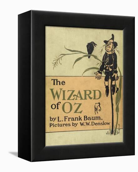 The Scarecrow, a Character in the Story, 'the Wizard Of Oz'-William Denslow-Framed Premier Image Canvas