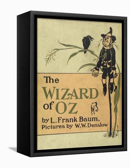 The Scarecrow, a Character in the Story, 'the Wizard Of Oz'-William Denslow-Framed Premier Image Canvas