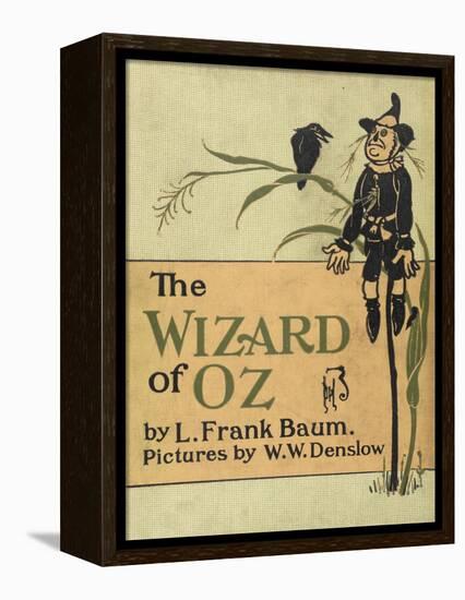 The Scarecrow, a Character in the Story, 'the Wizard Of Oz'-William Denslow-Framed Premier Image Canvas