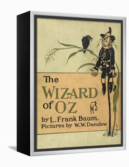 The Scarecrow, a Character in the Story, 'the Wizard Of Oz'-William Denslow-Framed Premier Image Canvas