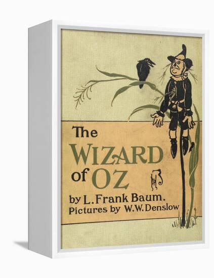 The Scarecrow, a Character in the Story, 'the Wizard Of Oz'-William Denslow-Framed Premier Image Canvas