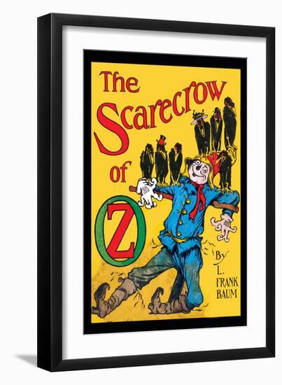 The Scarecrow of Oz-John R. Neill-Framed Art Print