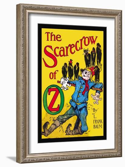 The Scarecrow of Oz-John R. Neill-Framed Art Print