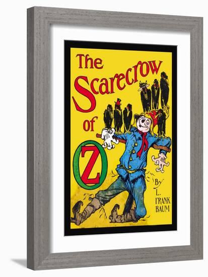 The Scarecrow of Oz-John R. Neill-Framed Art Print