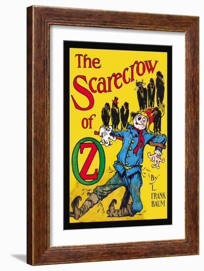 The Scarecrow of Oz-John R. Neill-Framed Art Print