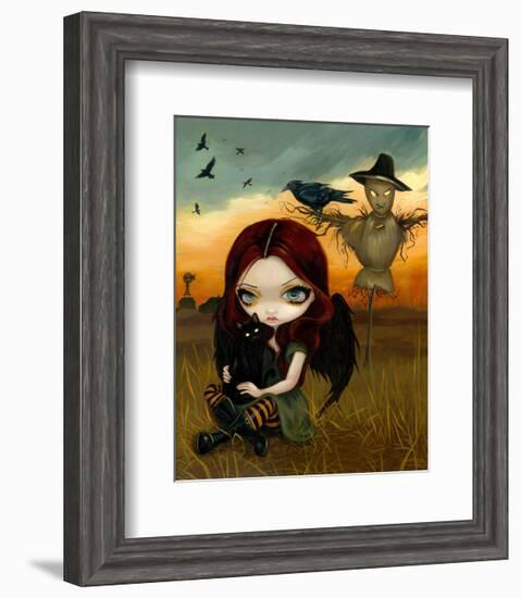 The Scarecrow-Jasmine Becket-Griffith-Framed Art Print