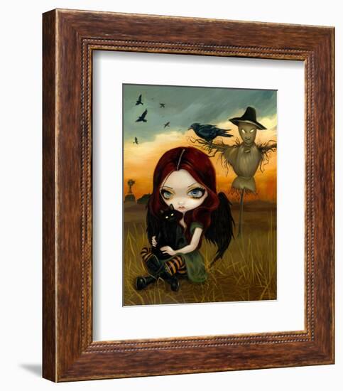 The Scarecrow-Jasmine Becket-Griffith-Framed Art Print