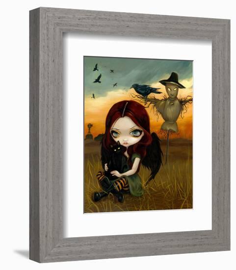 The Scarecrow-Jasmine Becket-Griffith-Framed Art Print