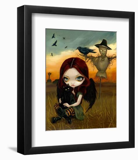 The Scarecrow-Jasmine Becket-Griffith-Framed Art Print