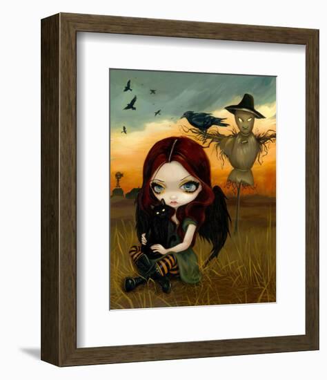 The Scarecrow-Jasmine Becket-Griffith-Framed Art Print