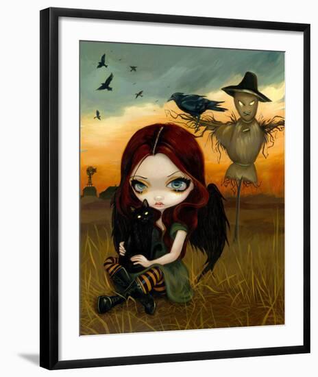 The Scarecrow-Jasmine Becket-Griffith-Framed Art Print