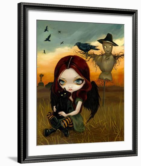 The Scarecrow-Jasmine Becket-Griffith-Framed Art Print