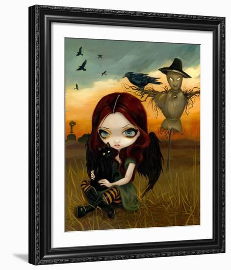 The Scarecrow-Jasmine Becket-Griffith-Framed Art Print