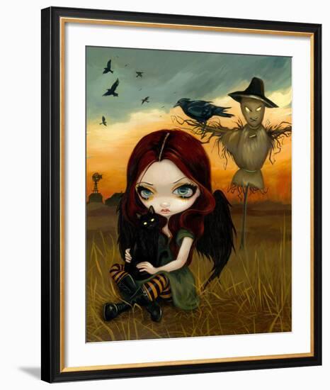 The Scarecrow-Jasmine Becket-Griffith-Framed Art Print