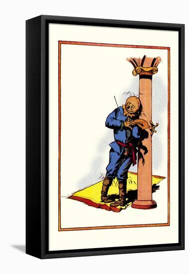 The Scarecrow-John R. Neill-Framed Stretched Canvas