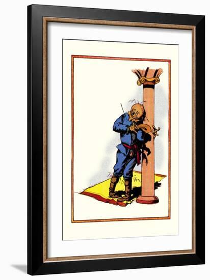 The Scarecrow-John R. Neill-Framed Art Print