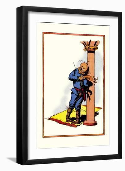 The Scarecrow-John R. Neill-Framed Art Print