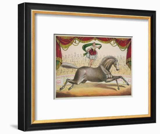 The Scarf Act-Vintage Reproduction-Framed Art Print