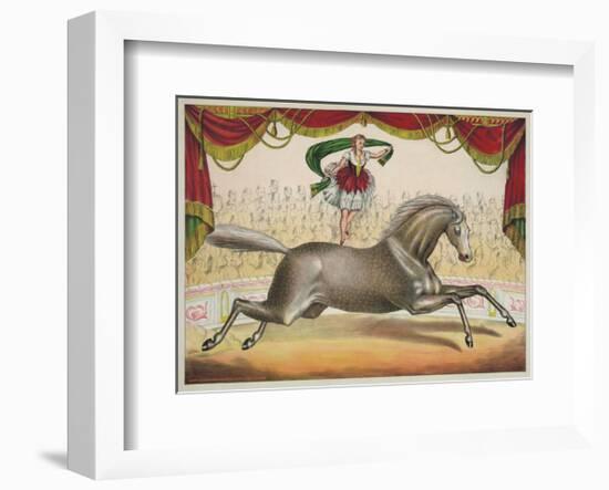 The Scarf Act-Vintage Reproduction-Framed Art Print