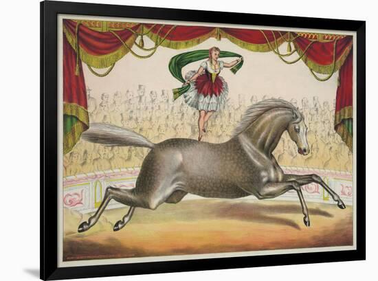 The Scarf Act-Vintage Reproduction-Framed Giclee Print