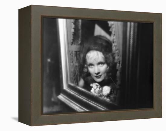 The Scarlet Empress, Marlene Dietrich As Catherine The Great, 1934-null-Framed Stretched Canvas